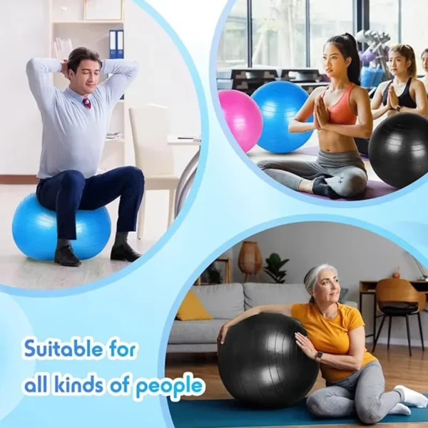 Anti-Burst Pilates Fitness Ball