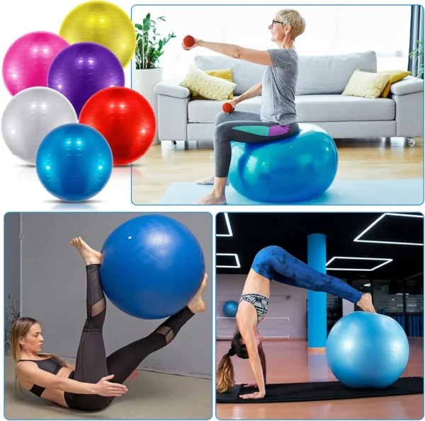 Anti-Burst Pilates Fitness Ball