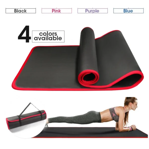 S6bd8ddf4a6c646d89c5e97bc0d89c106k.webp 10mm Extra-Thick Non-Slip Yoga Mat