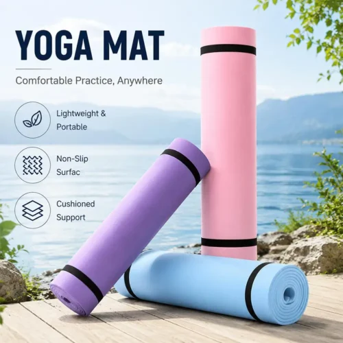 S6d61022f4ffb4f53b7fca1e70795bb1eZ.webp Premium Anti-Slip Comfort Yoga Mat