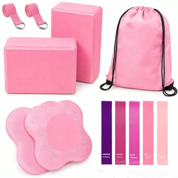 Premium Yoga Foam Block Set