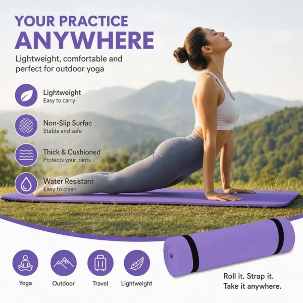 S84913219481e41d394ab903a4d8517f2m.webp Premium Anti-Slip Comfort Yoga Mat