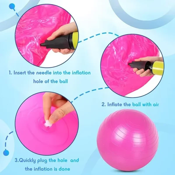 Anti-Burst Pilates Fitness Ball