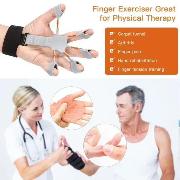 6th Level Hand Grip Strengthener for Guitar Training